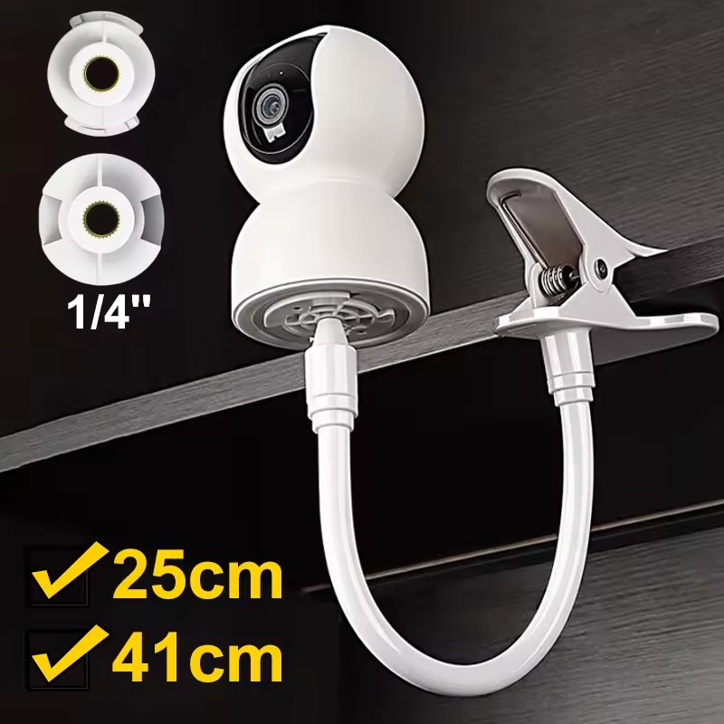 Baby Products Video - 25cm/41cm Flexible Baby Monitor Clip Punch-free
