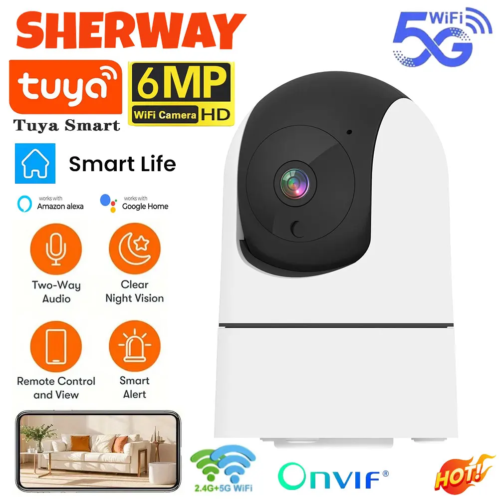 Baby Products Video - Tuya 5G WiFi IP Camera Indoor