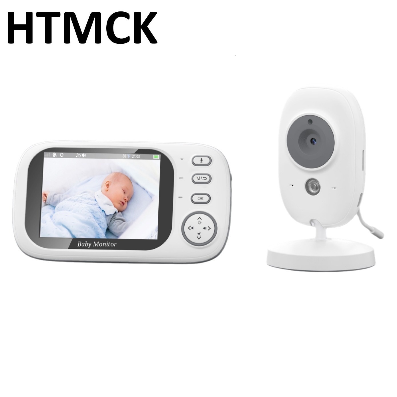 Baby Products Video - HTMCK 3.5 Inch Baby Monitor with