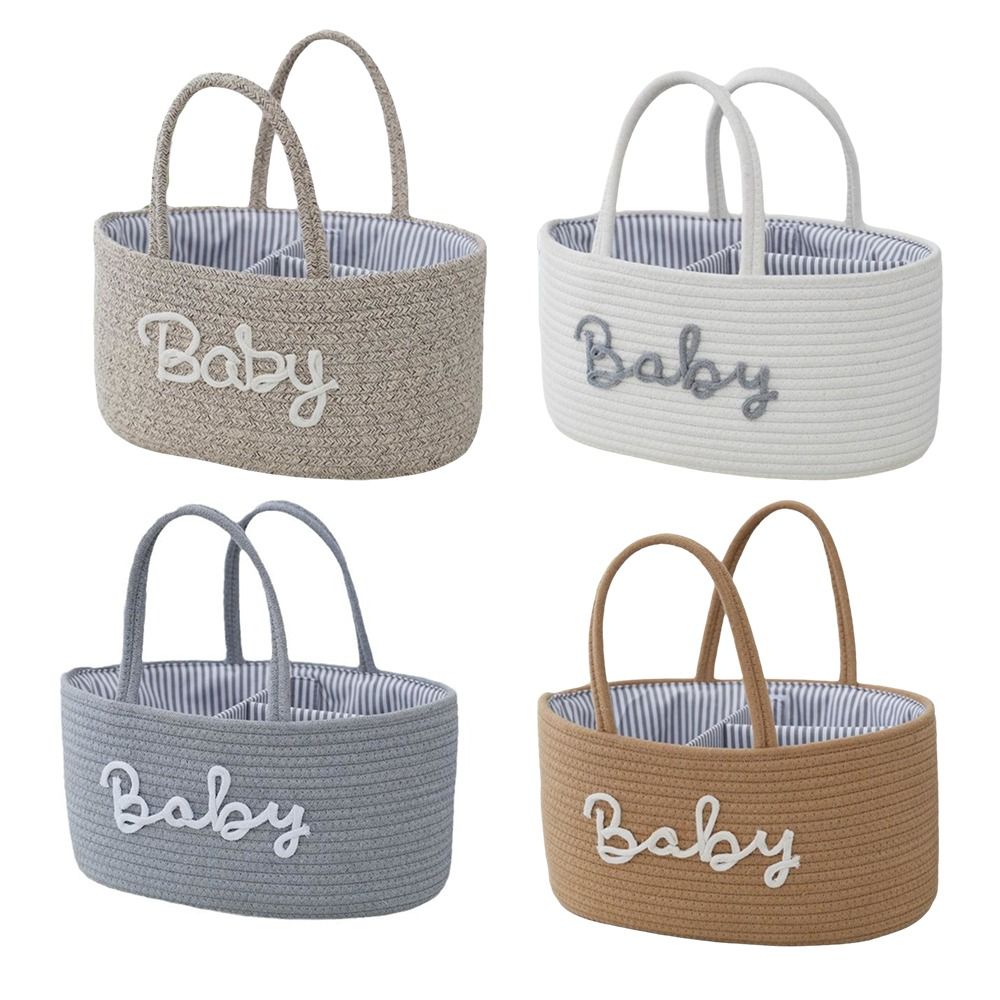 Baby Products Organiser - Large Capacity Baby Nappy Organiser Cotton