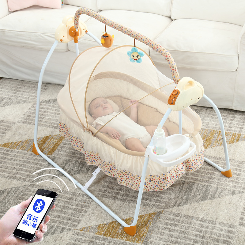 Smart Electric Baby Cradle Bed - Baby Swing Bouncer ulasan dan harga