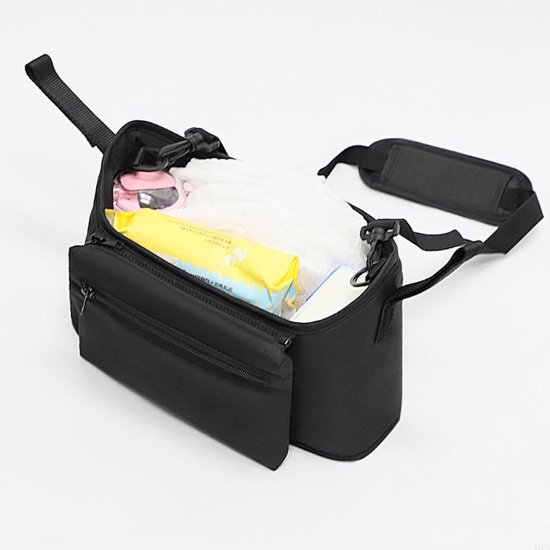 Large Capacity Pram Bag Stroll - Baby Products Organiser ulasan dan harga