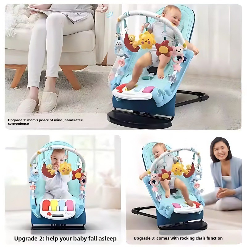 2 in 1 Baby Fitness Stand Foot - Baby Swing Bouncer ulasan dan harga