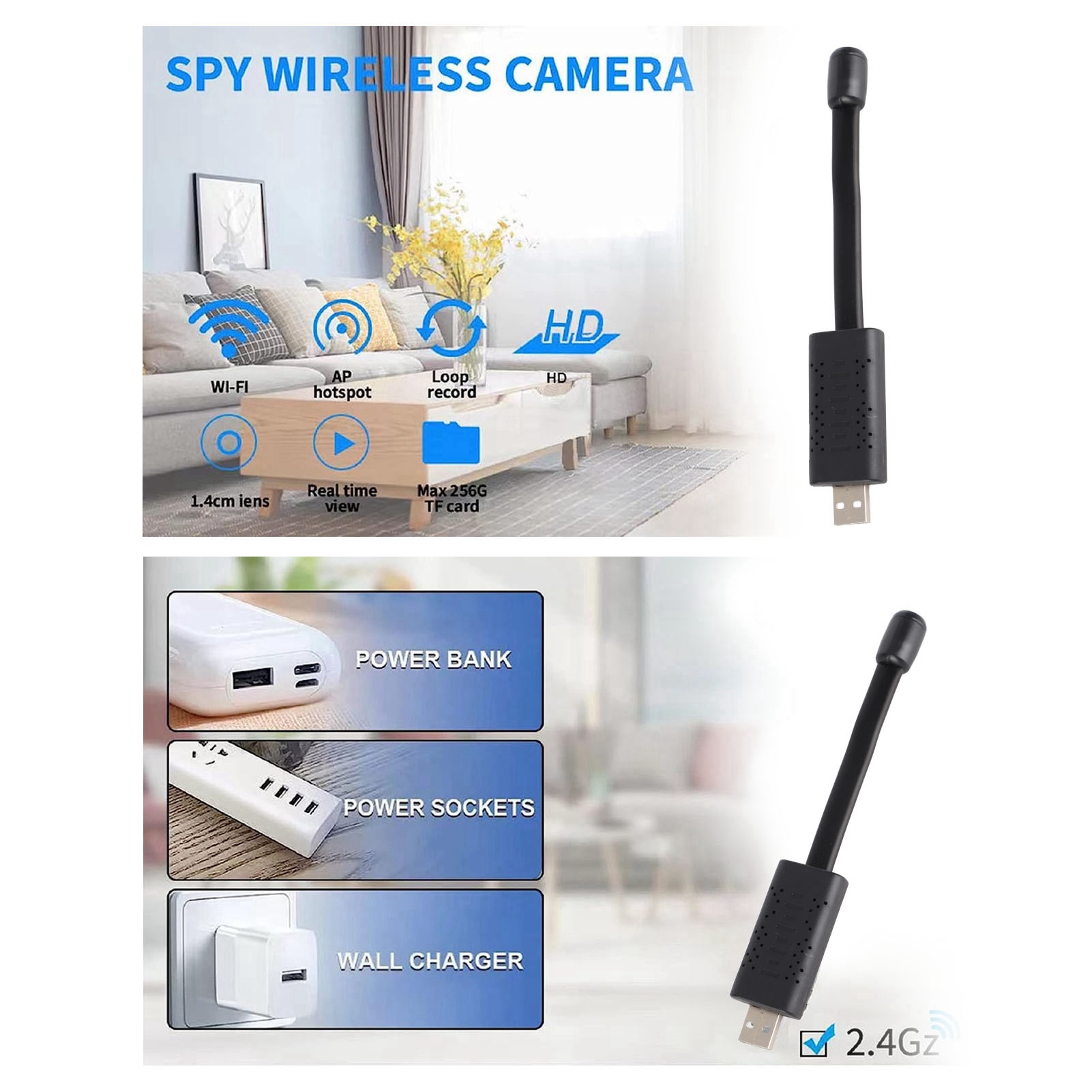 USB WiFi Security Camera 1080P - Baby Products Video ulasan dan harga