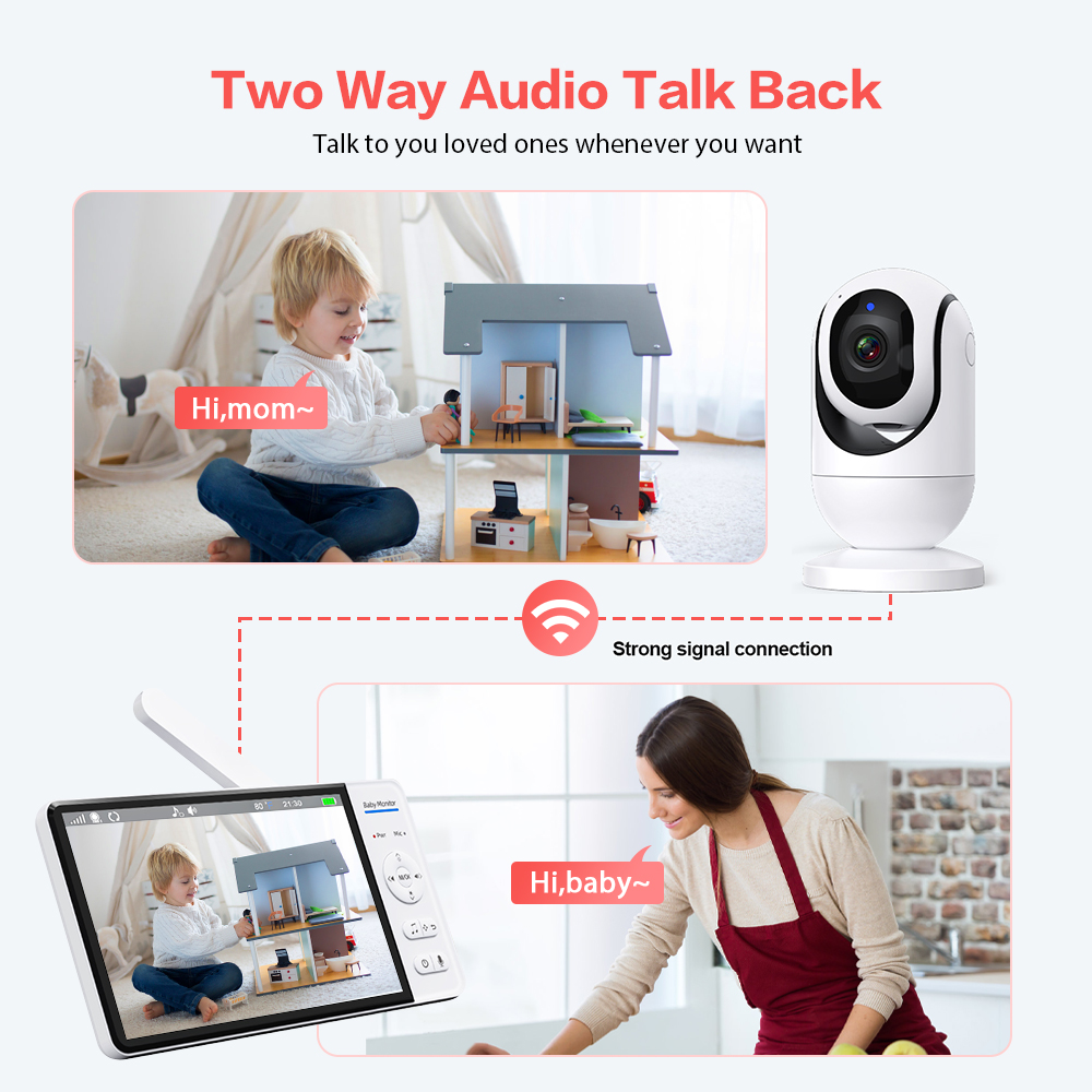 Video Baby Monitor 7'' 1080P H - Baby Products Video ulasan dan harga
