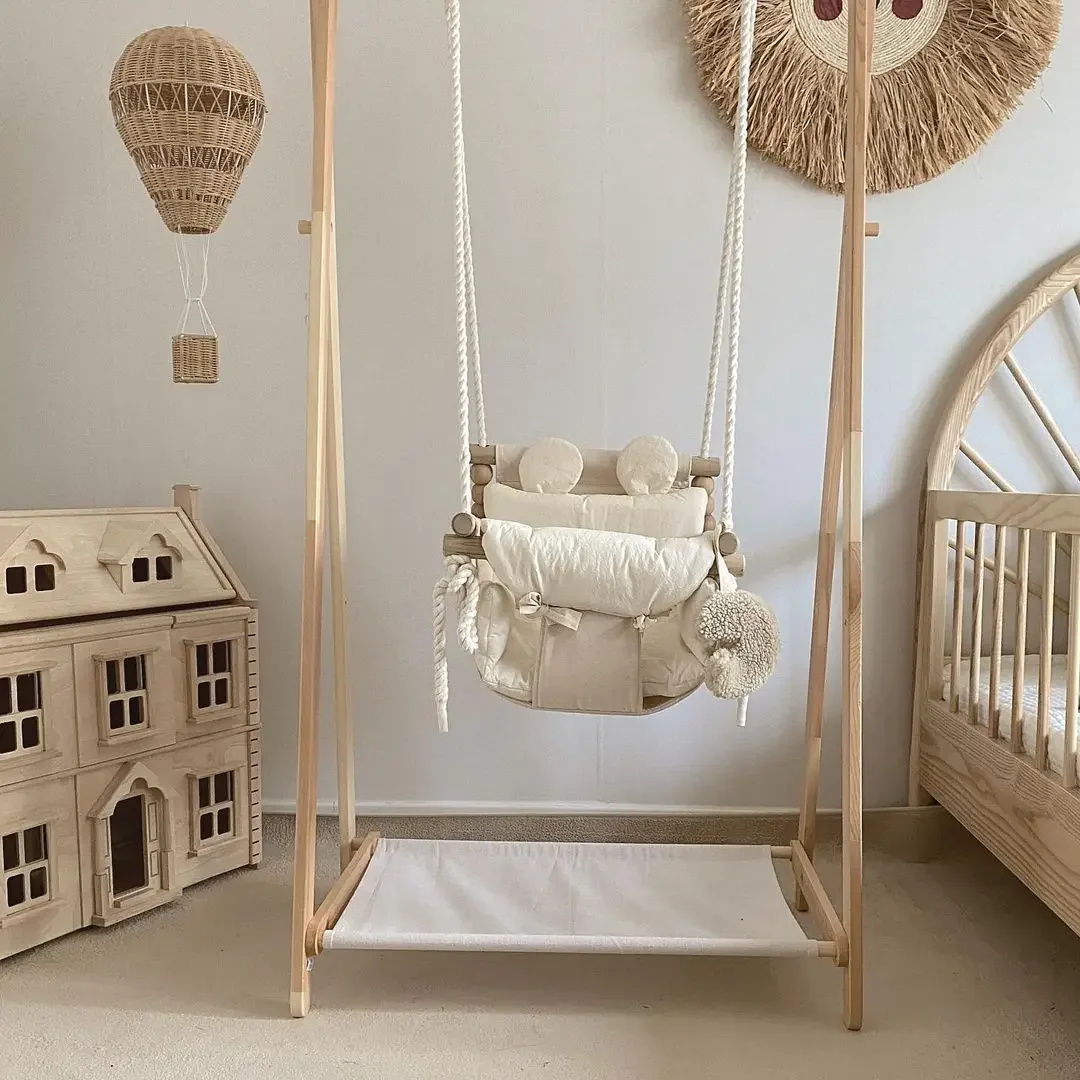 Baby Indoor Hanging Swing Infa - Baby Swing Bouncer ulasan dan harga