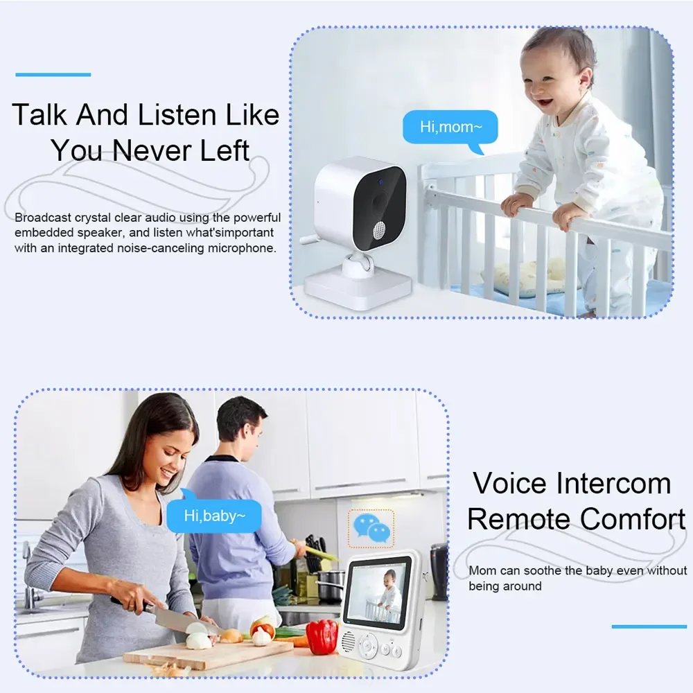 2.8 Inch Video Baby Monitor Wi - Baby Products Video ulasan dan harga