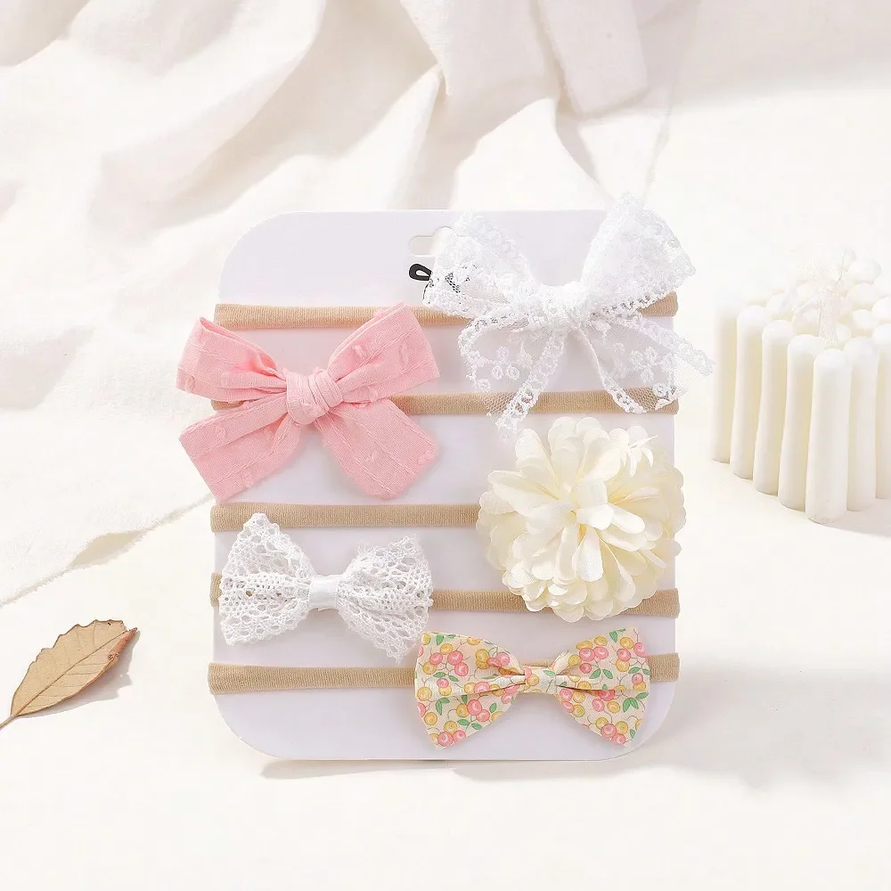 5Pcs/Set Baby Elastic Headband - Baby Products Gift ulasan dan harga