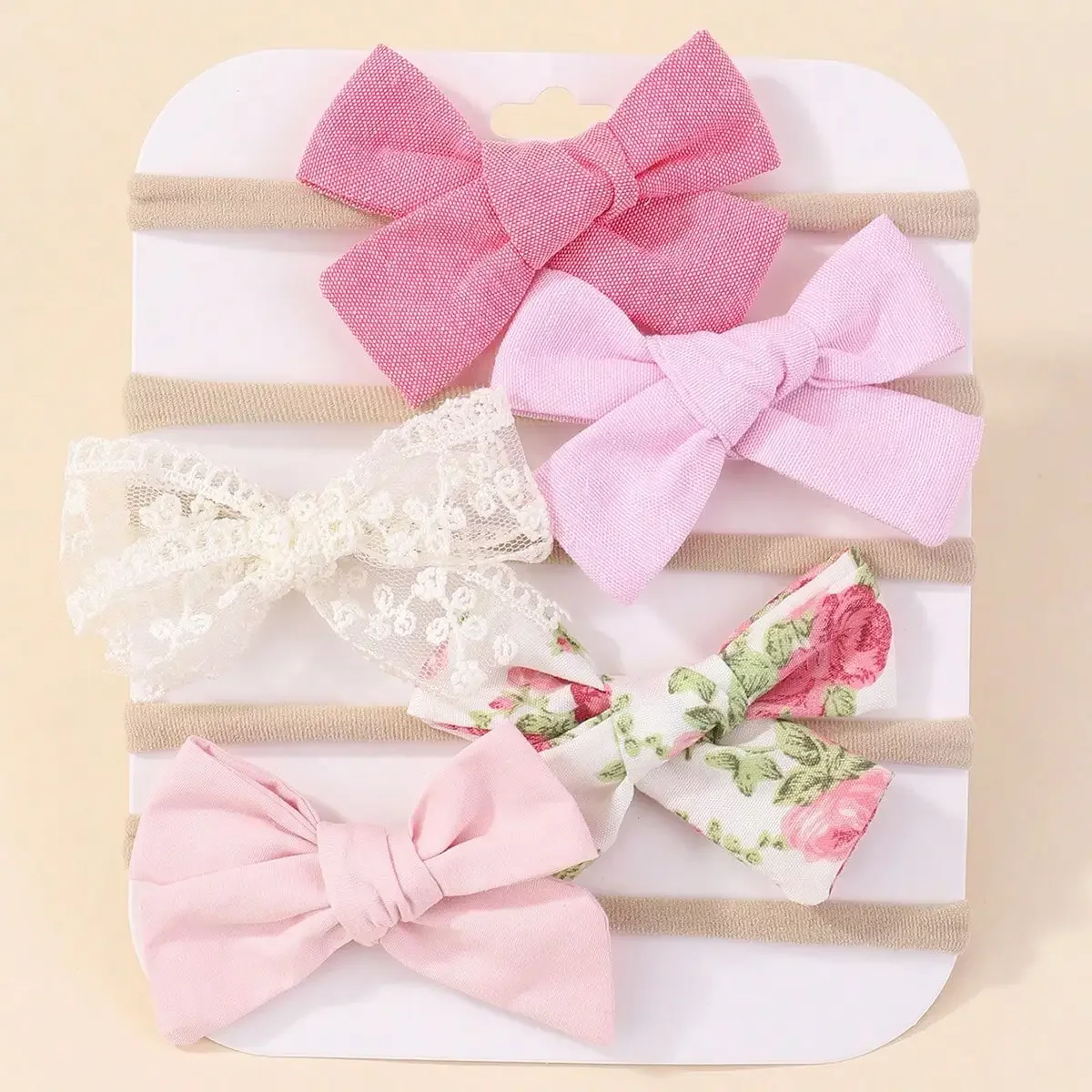 5Pcs/Set Baby Elastic Headband - Baby Products Gift ulasan dan harga