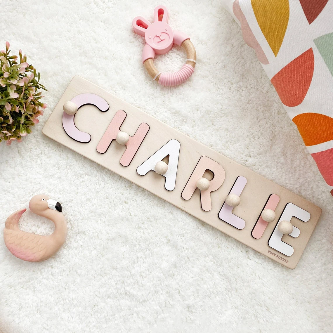 Personalized Name Puzzle With  - Baby Products Gift ulasan dan harga
