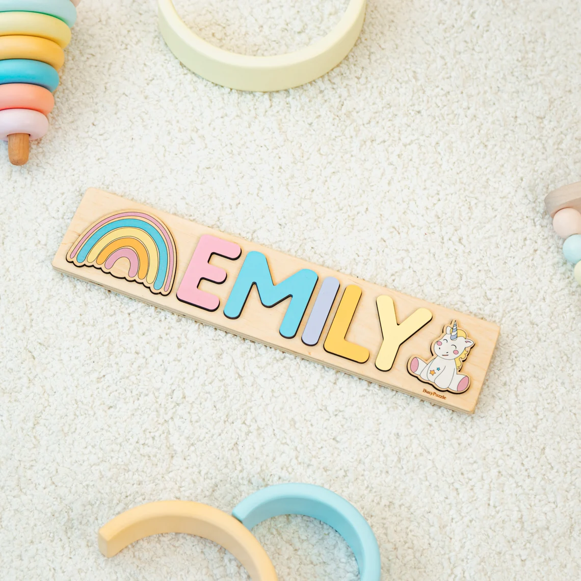 Personalized Name Puzzle With  - Baby Products Gift ulasan dan harga