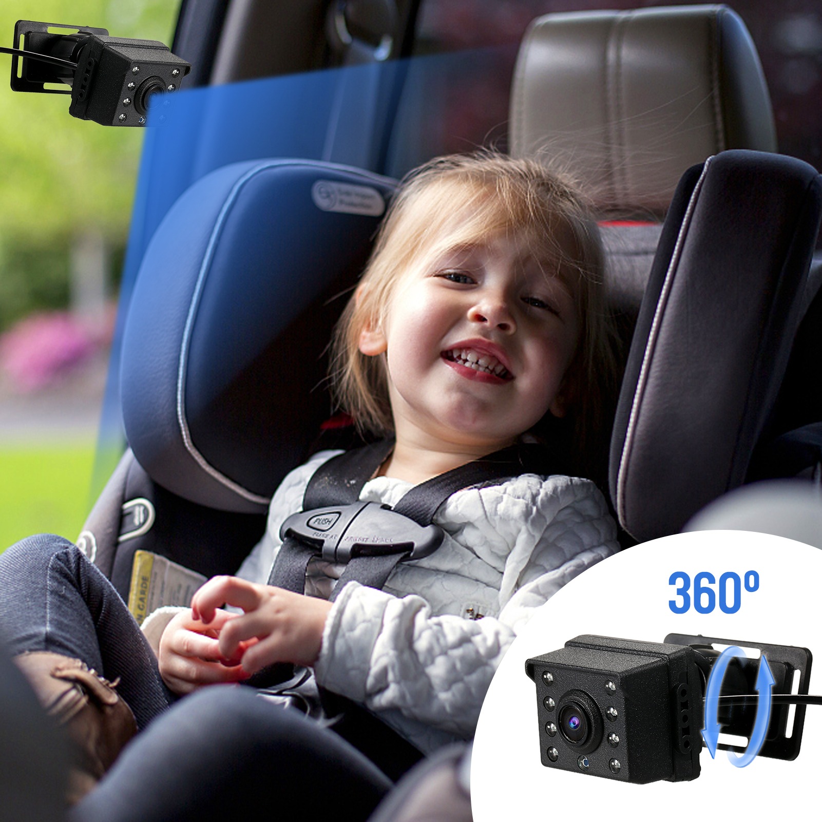 1080P Baby Car Mirror with 4.3 - Baby Products Video ulasan dan harga