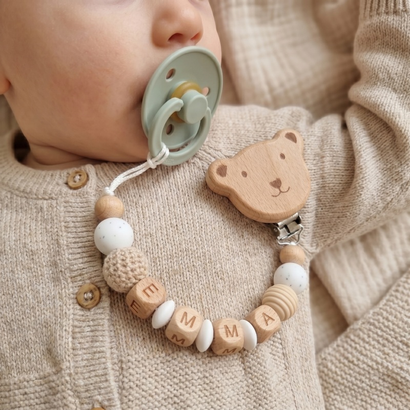 Personalized Pacifier Clip Cus - Baby Products Gift ulasan dan harga
