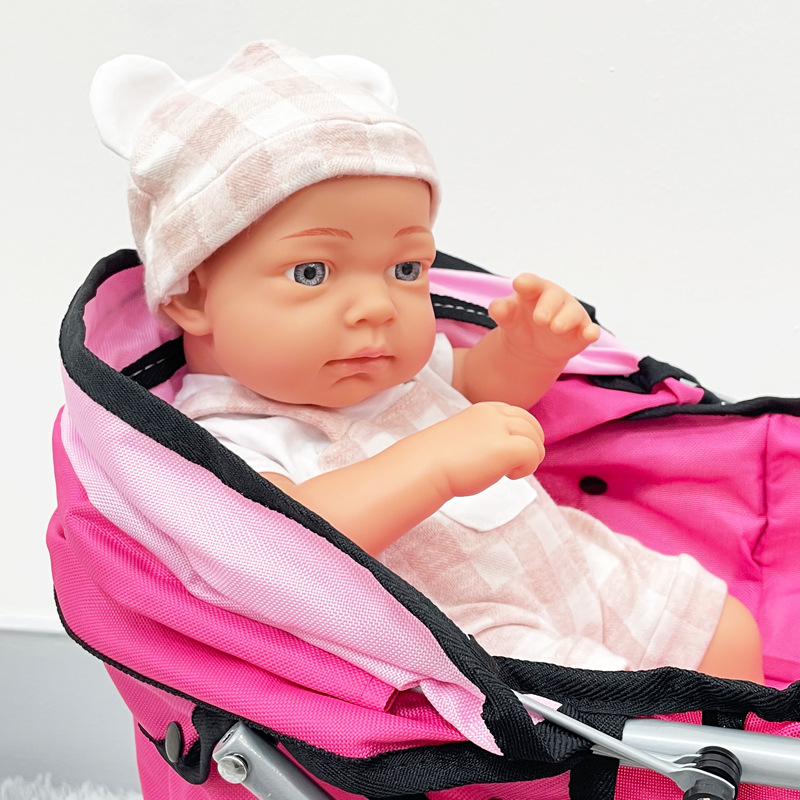 Foldable Doll Pram Stroller Si - Baby Swing Bouncer ulasan dan harga