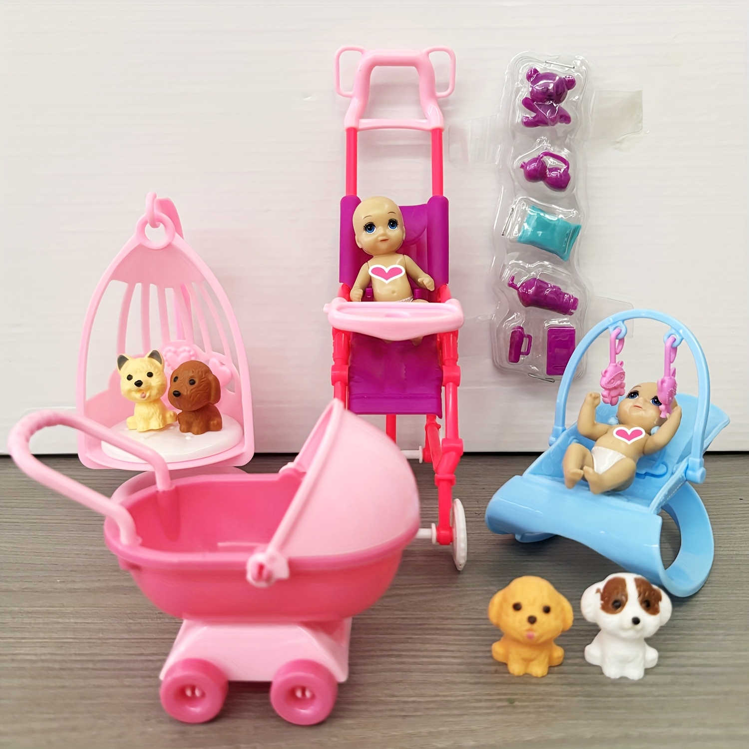 Playhouse Doll Cart Rocking Ch - Baby Swing Bouncer ulasan dan harga