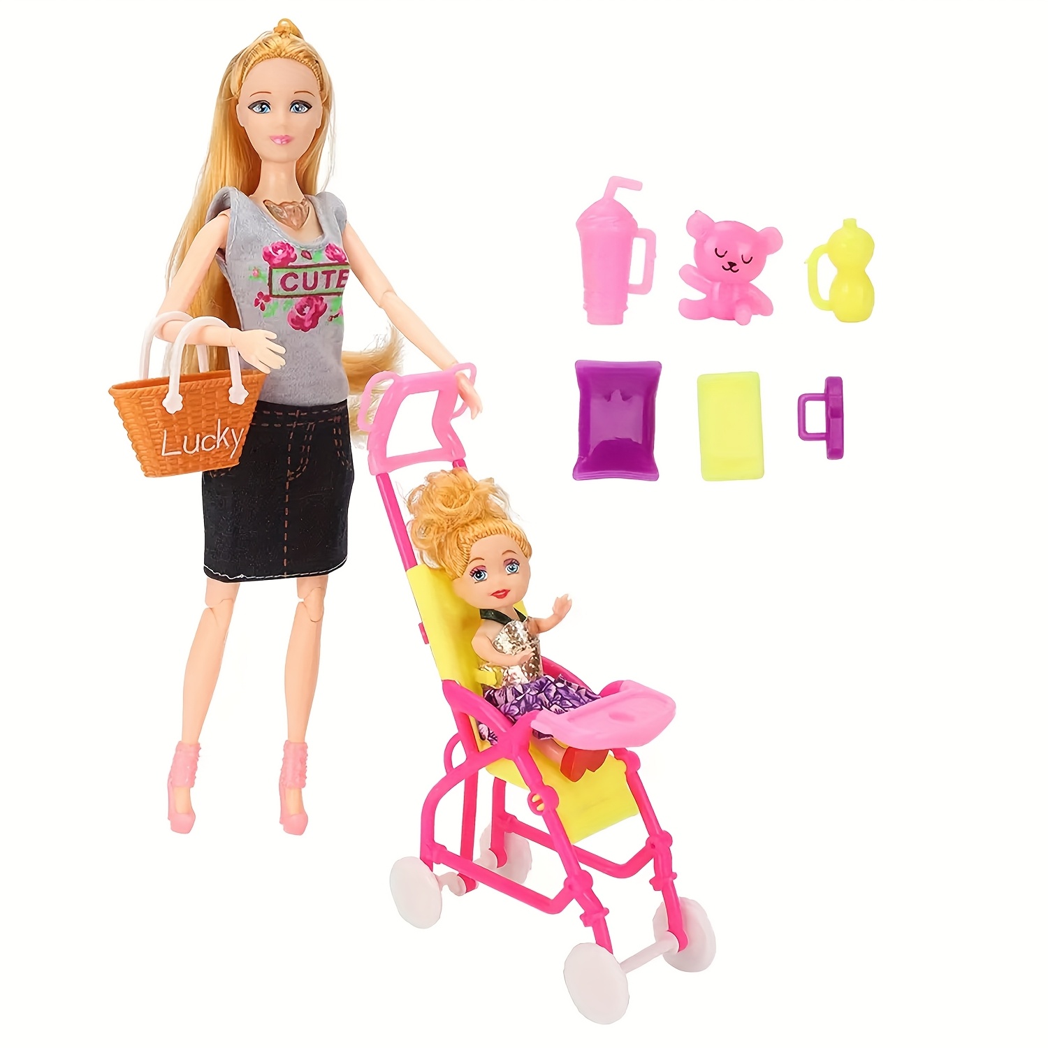 Playhouse Doll Cart Rocking Ch - Baby Swing Bouncer ulasan dan harga